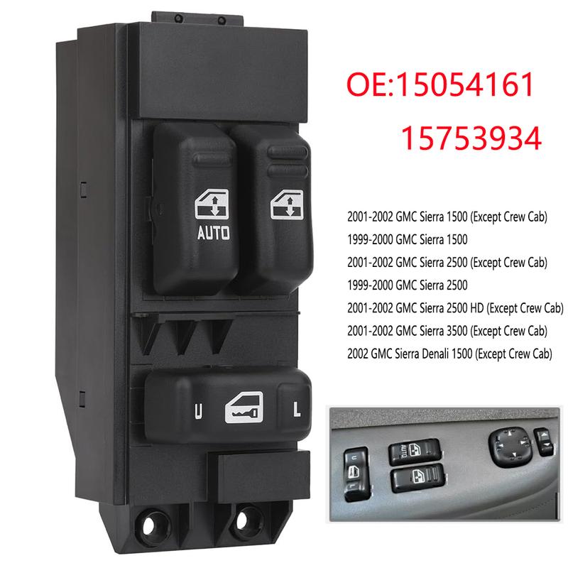 Car Accessories For Chevrolet Silverado GMC Sierra Front Left LHD Electric Power Window Switch Lifter Control Button Black Parts
Car Accessories For Chevrolet Silverado GMC Sierra Front Left LHD Electric Power Window Switch Lifter Control Button Black Parts