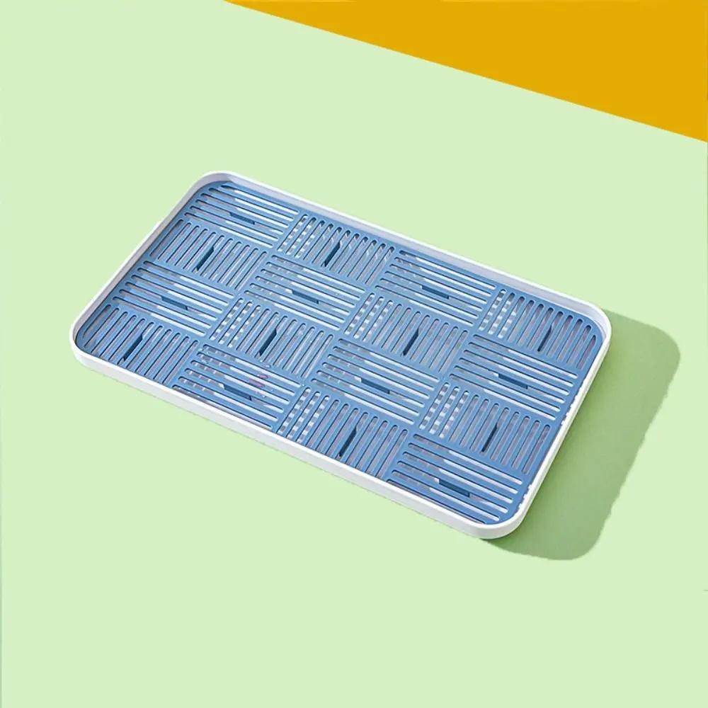 New Detachable Tableware Drain Tray Grids Design Double Layer Dish Drainer Kitchen Accessory Easy Clean Kitchen Organizer small синій
New Detachable Tableware Drain Tray Grids Design Double Layer Dish Drainer Kitchen Accessory Easy Clean Kitchen Organizer small синій