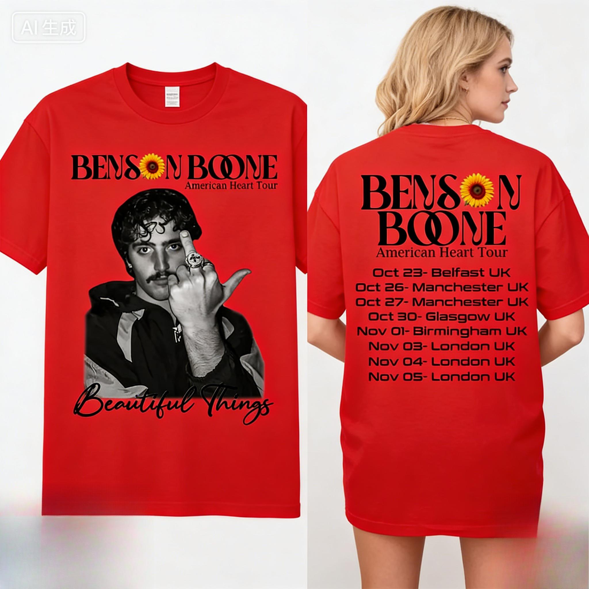 New 2026 Benson Concert Tshirt Highquality Comfortable Streetwear for Both Unisex and Women Shortsleeved Tshirt Summer 4XL
New 2026 Benson Concert Tshirt Highquality Comfortable Streetwear for Both Unisex and Women Shortsleeved Tshirt Summer 4XL