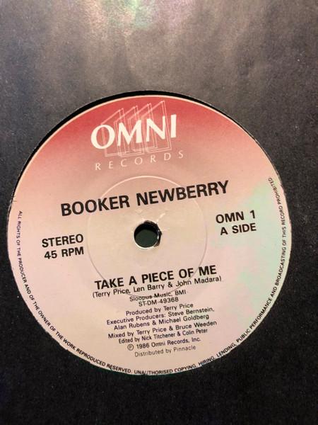 7inch Record BOOKER NEWBERRY III - Take A Piece Of Me OMN1 Omni Records 1986 UK Dance & Electronica Used
7inch Record BOOKER NEWBERRY III - Take A Piece Of Me OMN1 Omni Records 1986 UK Dance & Electronica Used