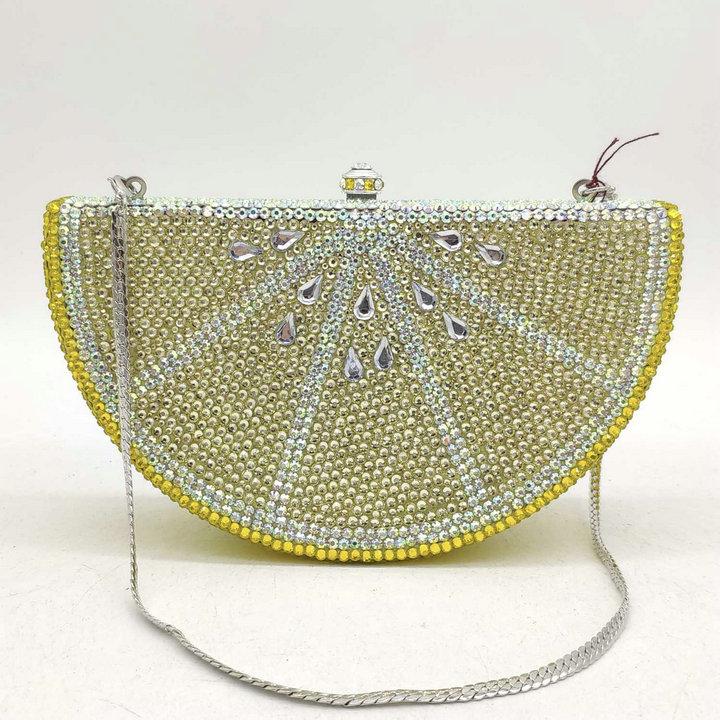 Boutique De FGG Fashion Orange Slice Clutch Bag Crystal Clutches Women Evening Handbag Diamond Bridal Wedding Party Clutch Purse Mini Clutch
Boutique De FGG Fashion Orange Slice Clutch Bag Crystal Clutches Women Evening Handbag Diamond Bridal Wedding Party Clutch Purse Mini Clutch