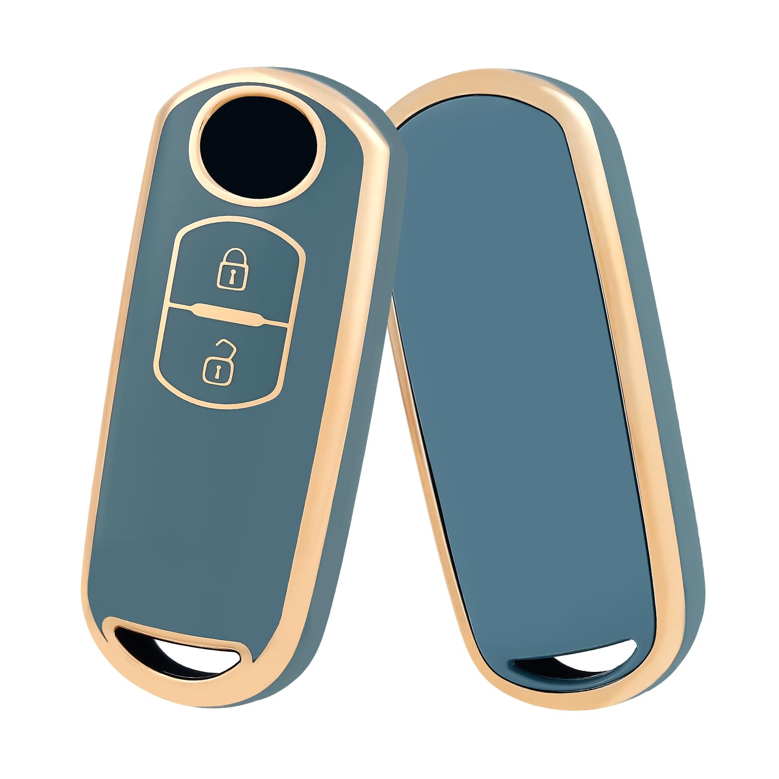 В ПУТЬ Чехол для ключей, ТПУ Чехол для ключа автомобиля, Корпус ключа, Совместим с Новым Standard синий
В ПУТЬ Чехол для ключей, ТПУ Чехол для ключа автомобиля, Корпус ключа, Совместим с Новым Standard синий