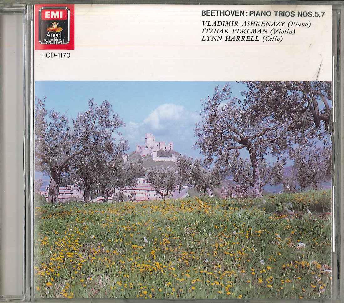 CD ASHKENAZY, PERLMAN, HARRELL - Beethoven Piano Trios Nos5, 7 NCD1170 EMI Japan Classical Used
CD ASHKENAZY, PERLMAN, HARRELL - Beethoven Piano Trios Nos5, 7 NCD1170 EMI Japan Classical Used