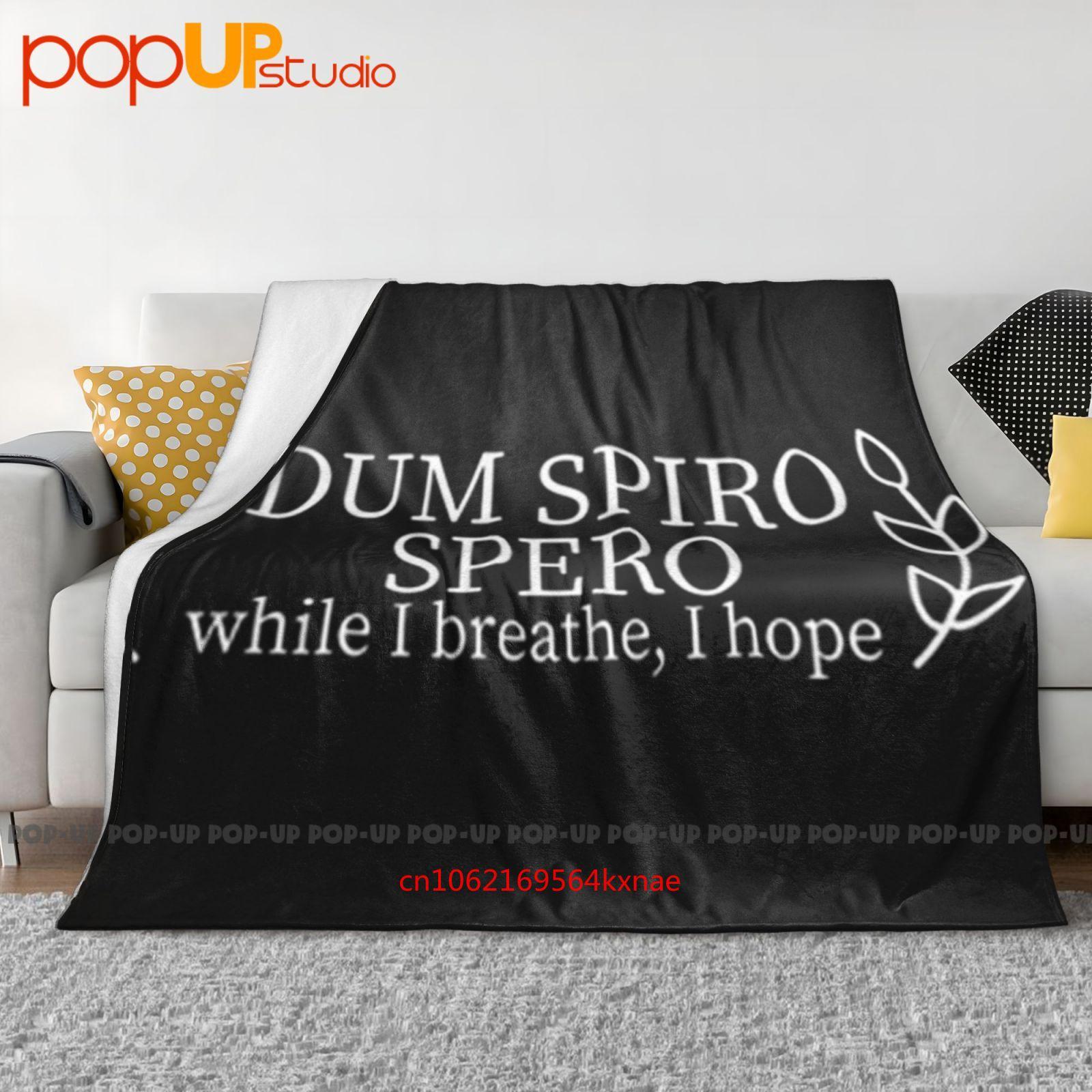 Dum Spiro Spero While I Breathe I Hope Ultra-Soft Blanket Quilt Winter Sofa Cover Bed Covers 30x40in
Dum Spiro Spero While I Breathe I Hope Ultra-Soft Blanket Quilt Winter Sofa Cover Bed Covers 30x40in
