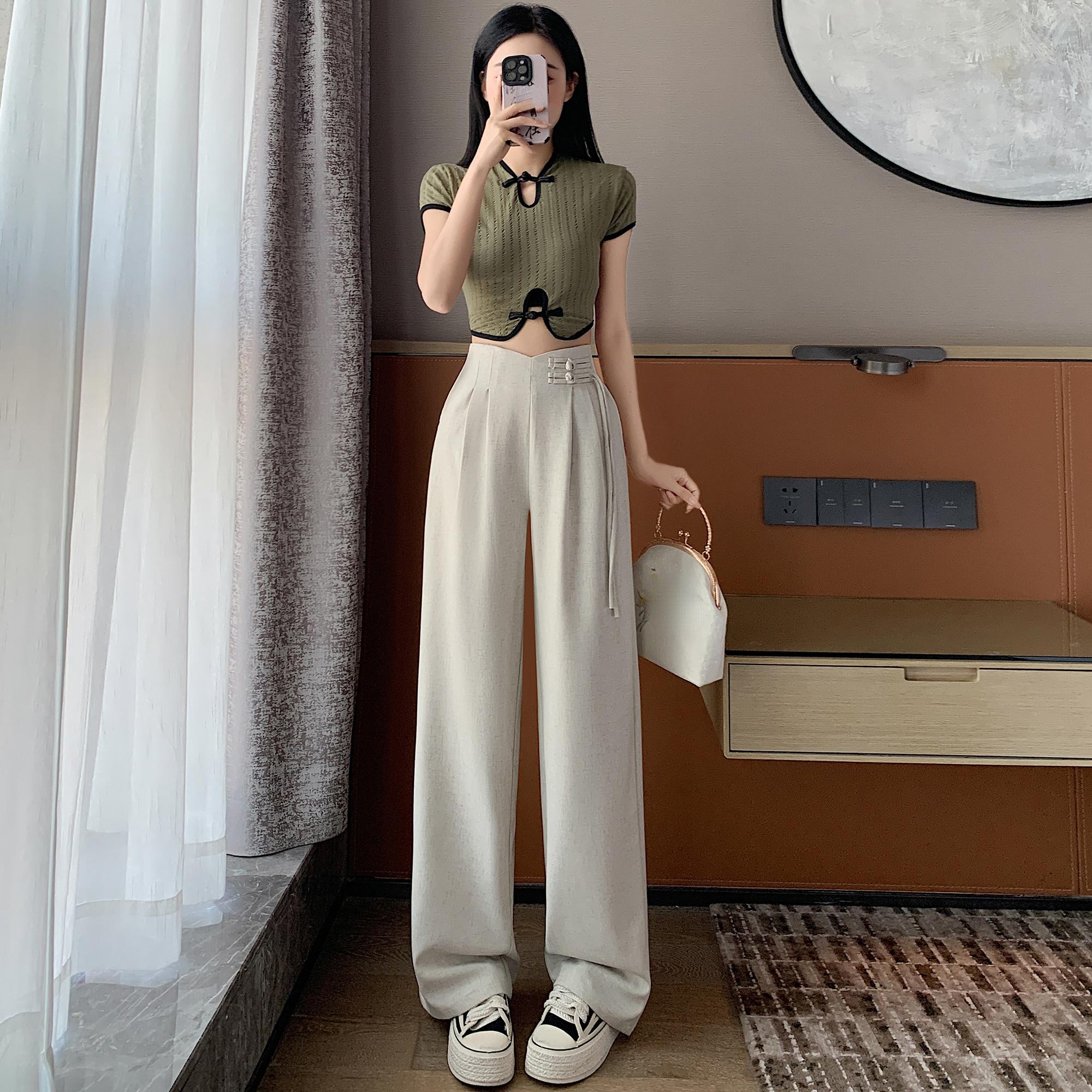 Стильные и удобные льняные широкие женские брюки с высокой талией, идеальные для лета XS льняной
Стильные и удобные льняные широкие женские брюки с высокой талией, идеальные для лета XS льняной