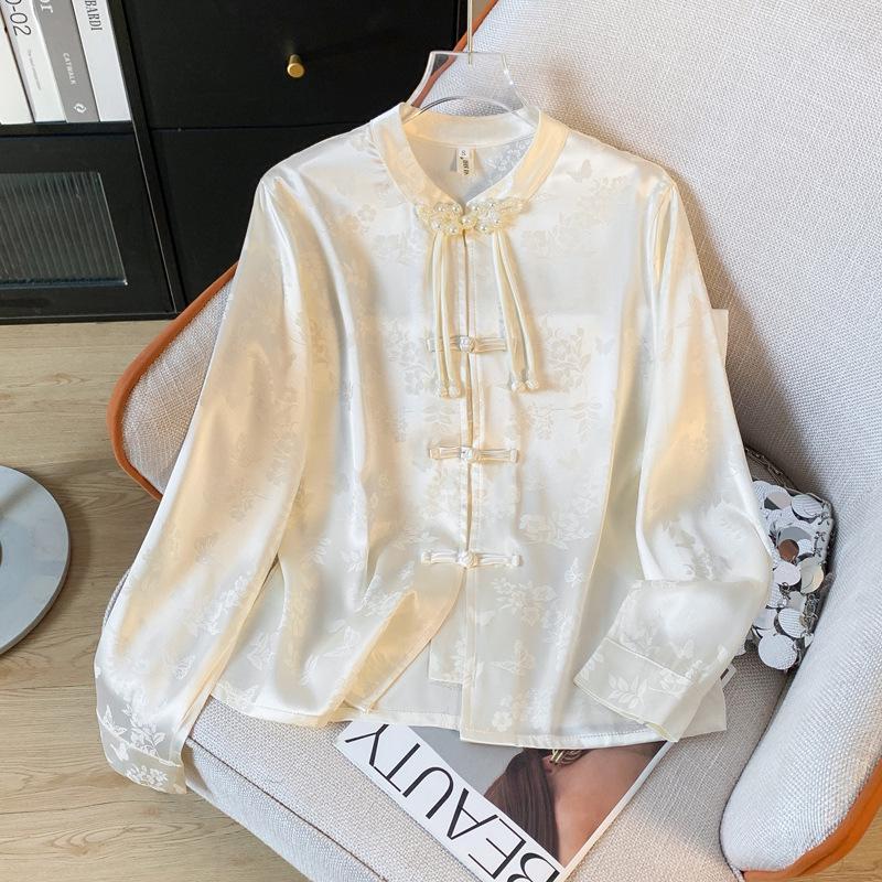 Women s 2025 Spring Chic Chinese Frog Button Shirt: Trendy, High-End, and Stylish National Tide Top M
Women s 2025 Spring Chic Chinese Frog Button Shirt: Trendy, High-End, and Stylish National Tide Top M