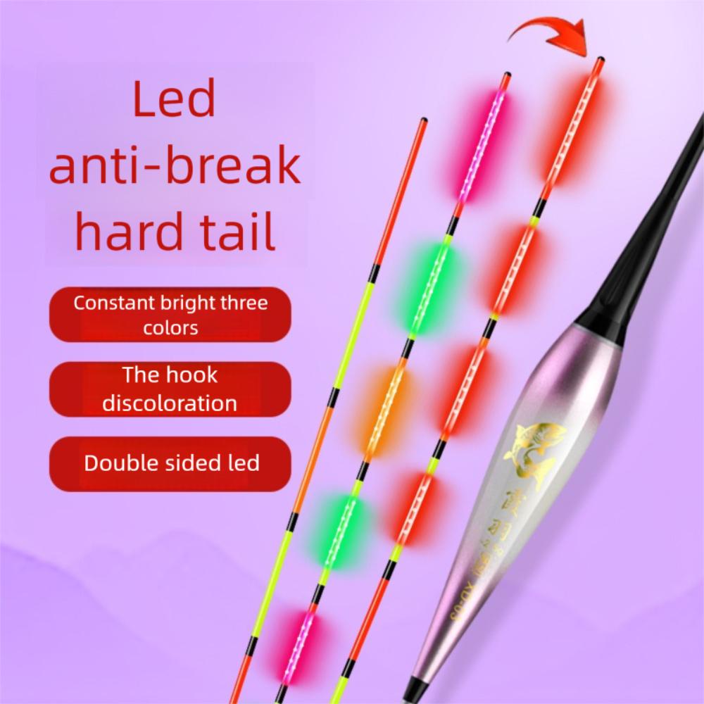 Indicator Electronic Fishing Float Slip Drift Tube Rock Fishing Floats Fishing Bobbers Long Tail Eat Lead 4.5g
Indicator Electronic Fishing Float Slip Drift Tube Rock Fishing Floats Fishing Bobbers Long Tail Eat Lead 4.5g