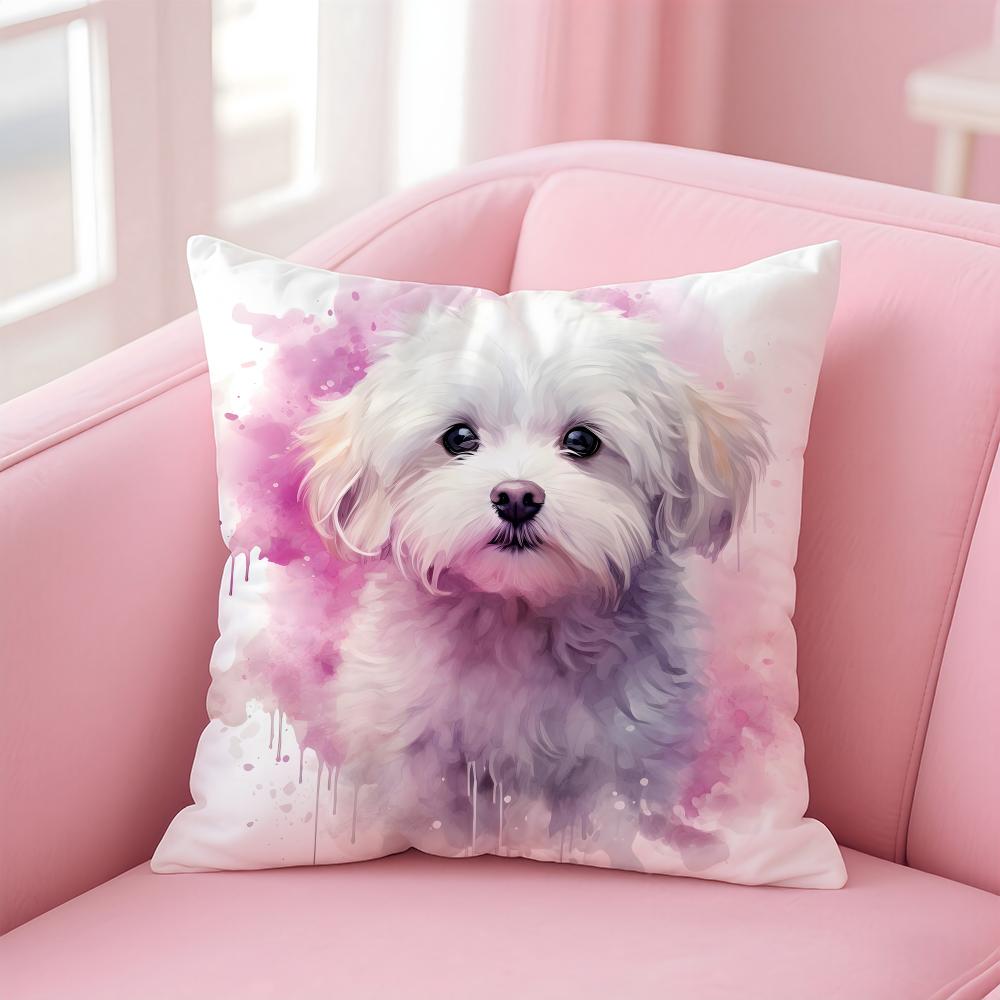 MMaltese Cushion Cover Pillow Case Soft Friendly Fabric Concealed Zipper 30X30cm
MMaltese Cushion Cover Pillow Case Soft Friendly Fabric Concealed Zipper 30X30cm