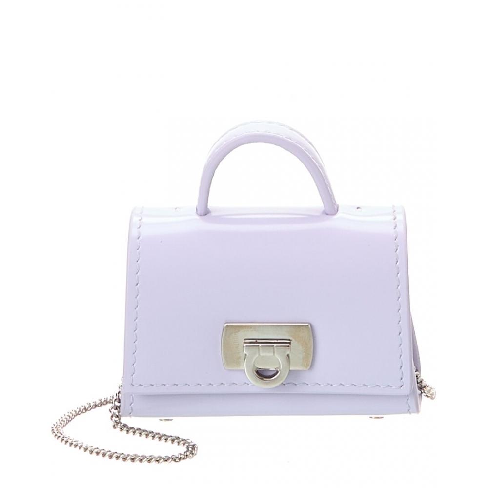 Salvatore Ferragamo Ferragamo Leather Airpods Case Purple One Size
Salvatore Ferragamo Ferragamo Leather Airpods Case Purple One Size