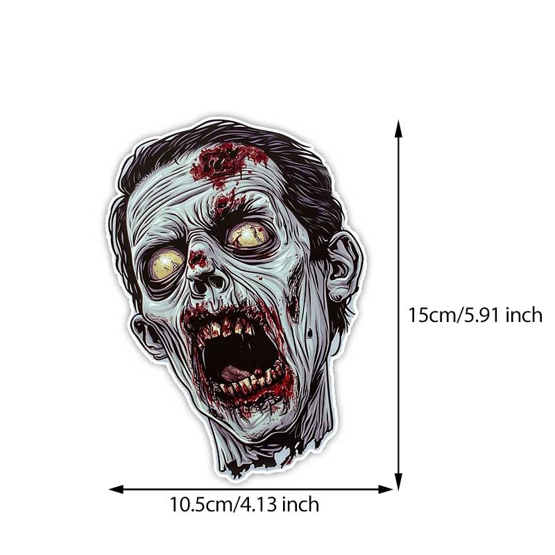 Zombie Car Stickers Waterproof Vinyl Decals Auto Body Window Bumper Decor Motorcycle Helmet Stickers TM314 A-15cm Longest Side
Zombie Car Stickers Waterproof Vinyl Decals Auto Body Window Bumper Decor Motorcycle Helmet Stickers TM314 A-15cm Longest Side