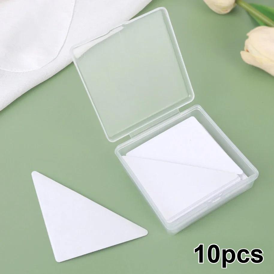 10/30PCS Collar Sticker Polo T-Shirt Stand Collar Shaper Fixed Pads Anti-roll Adhesive Clear Triangle Tape Shirts Collar Sticker
10/30PCS Collar Sticker Polo T-Shirt Stand Collar Shaper Fixed Pads Anti-roll Adhesive Clear Triangle Tape Shirts Collar Sticker