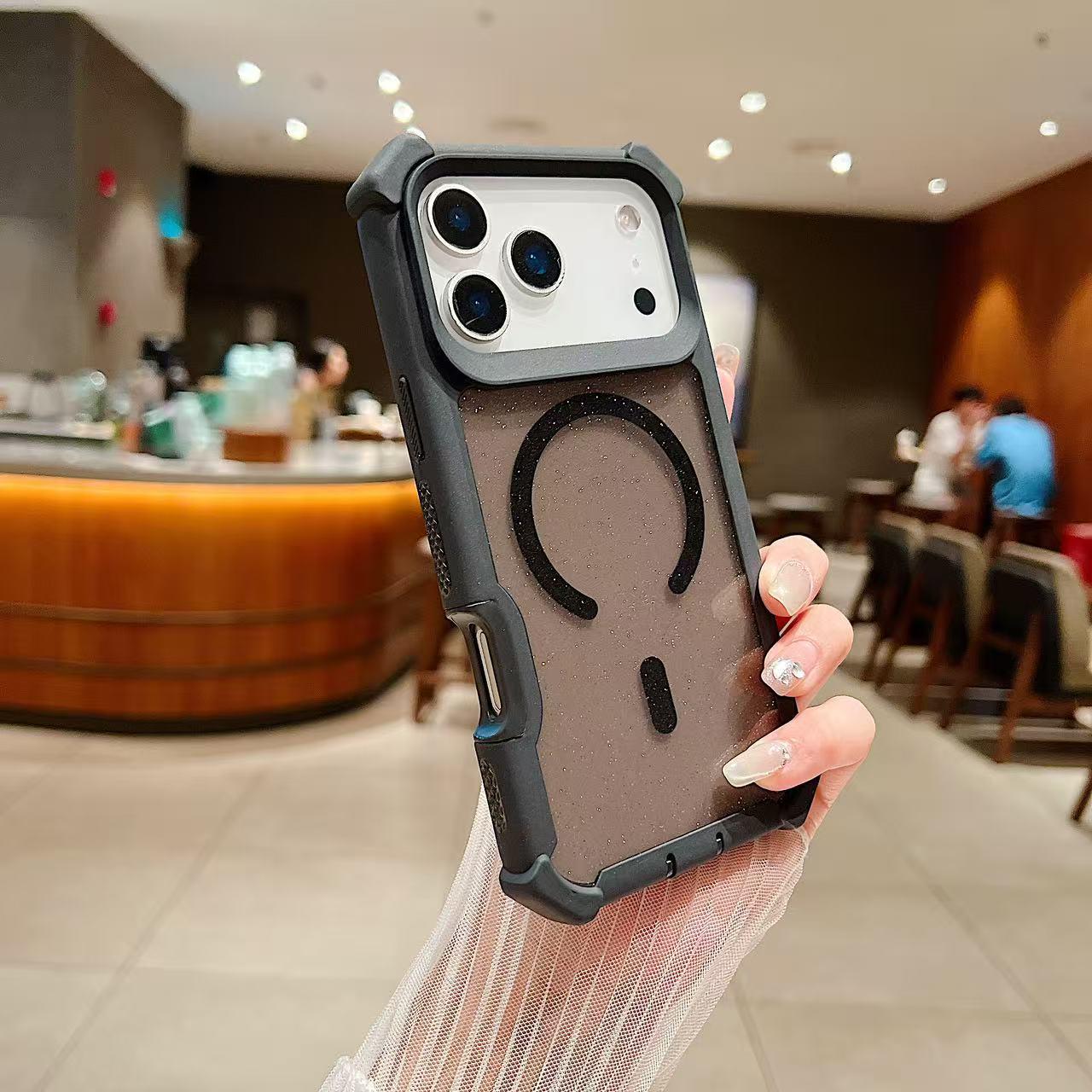 Magnetic Glitter Phone Case for Apple 17 Pro Max/Air - Elegant Protective Shell Apple 17 Pro
Magnetic Glitter Phone Case for Apple 17 Pro Max/Air - Elegant Protective Shell Apple 17 Pro