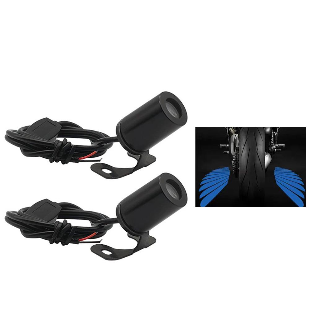 2 шт. 12 В мотоциклетные крылья ангела светодиодный проектор для днища призрачный свет Goldwing приветственные тормозные задние фонари аксессуары для мотоциклов синий
2 шт. 12 В мотоциклетные крылья ангела светодиодный проектор для днища призрачный свет Goldwing приветственные тормозные задние фонари аксессуары для мотоциклов синий