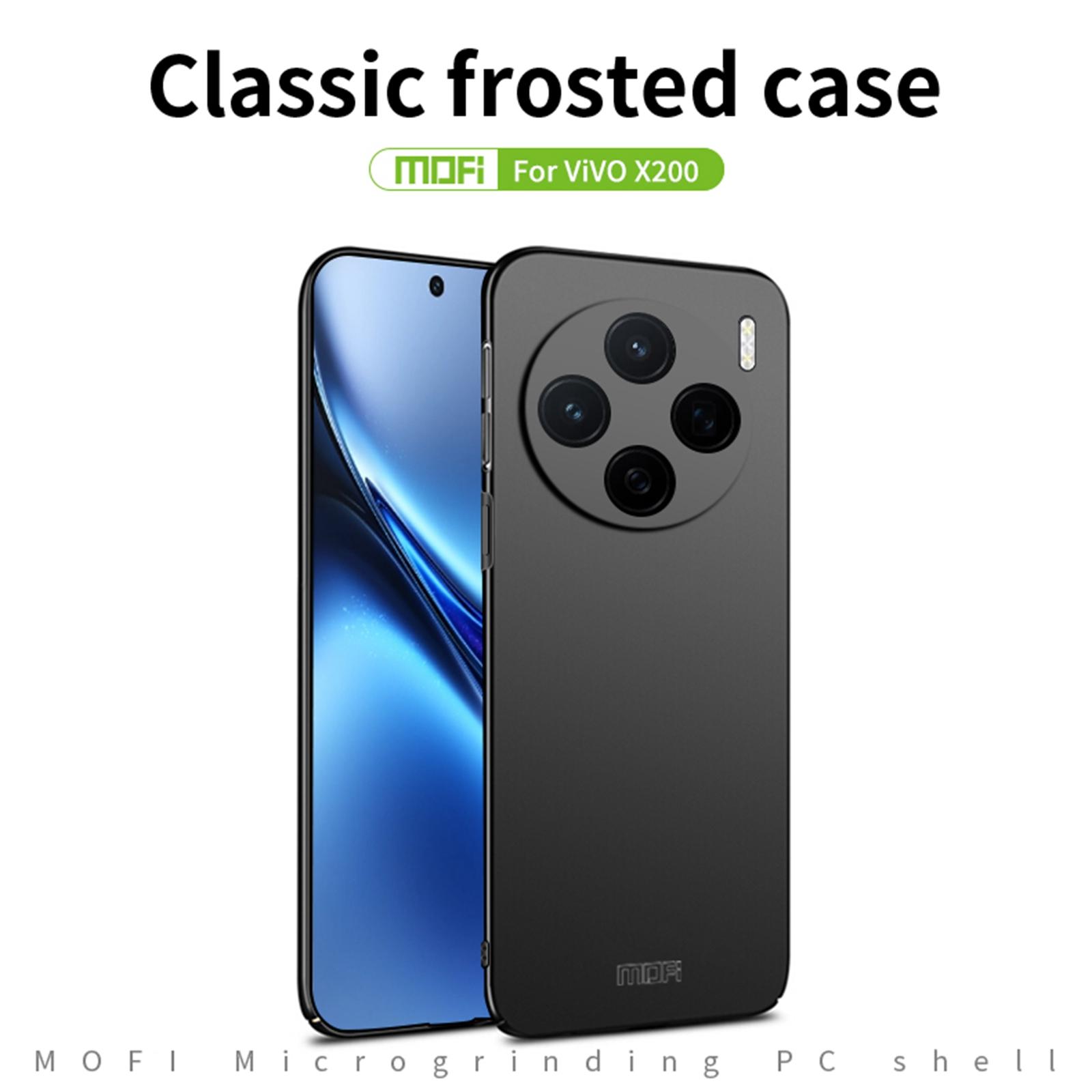 Для vivo X200 5G Phone Case MOFI Shield Matte Series Ultra Slim PC Protective Cover Black
Для vivo X200 5G Phone Case MOFI Shield Matte Series Ultra Slim PC Protective Cover Black