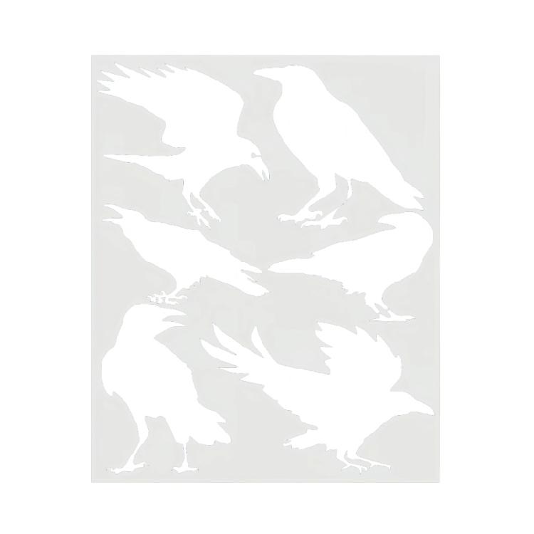 Gothic Ravens Stencil For Painting Wall Art And Fabric Printing Applications Gothic Themed Reusing Stencil For Artists 1
Gothic Ravens Stencil For Painting Wall Art And Fabric Printing Applications Gothic Themed Reusing Stencil For Artists 1