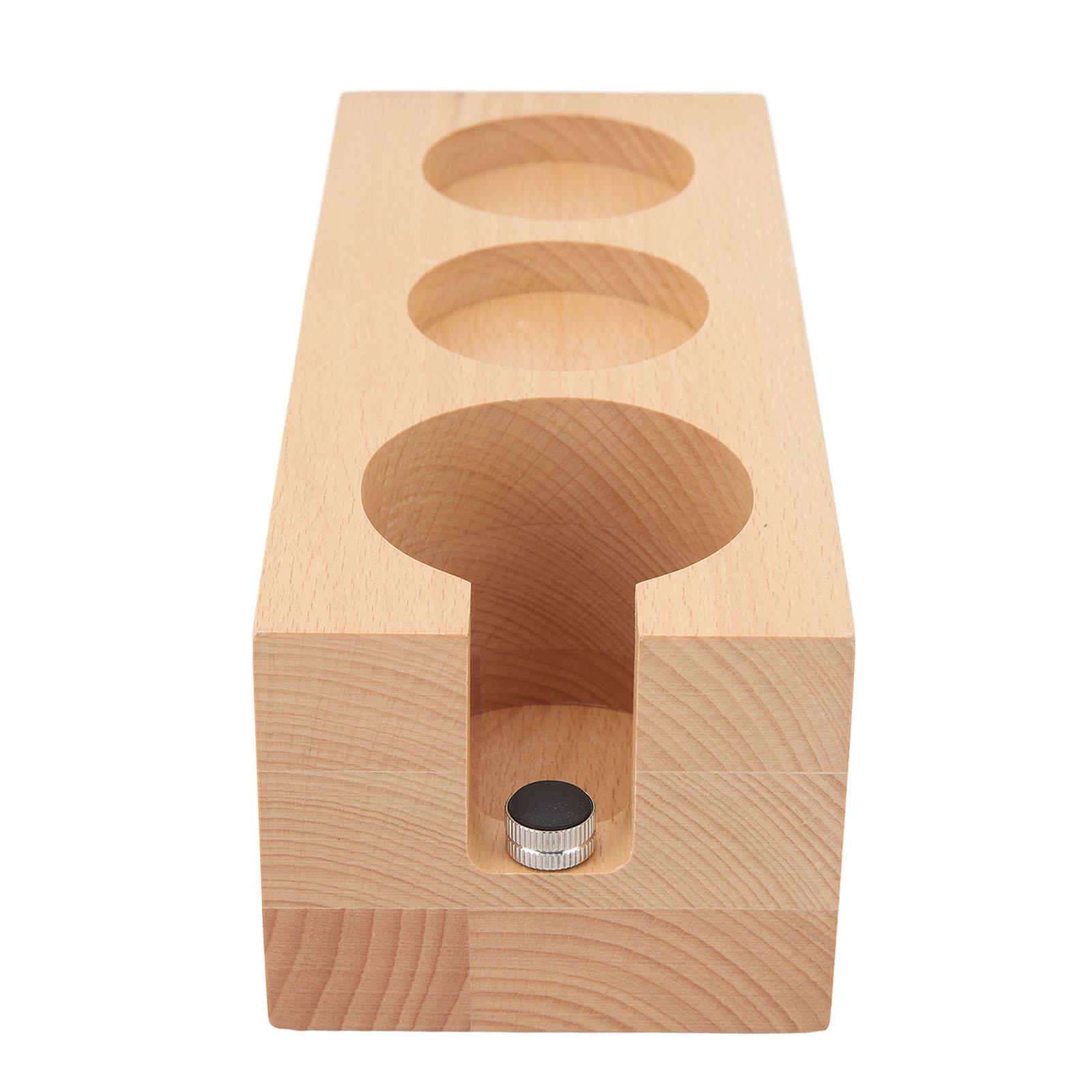 3 отверстия для темперирования основания регулируемый дизайн держатель для темперирования кофе деревянная распределительная станция для порошка
3 отверстия для темперирования основания регулируемый дизайн держатель для темперирования кофе деревянная распределительная станция для порошка