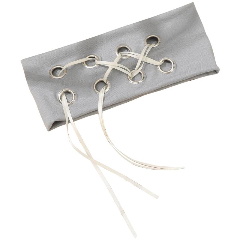 Stretchy Hairband With Metal Grommets For Sports Yoga Daily HipHop Dancing Wear 2000s Fashion Wide Hairband Accessory сірий колір
Stretchy Hairband With Metal Grommets For Sports Yoga Daily HipHop Dancing Wear 2000s Fashion Wide Hairband Accessory сірий колір