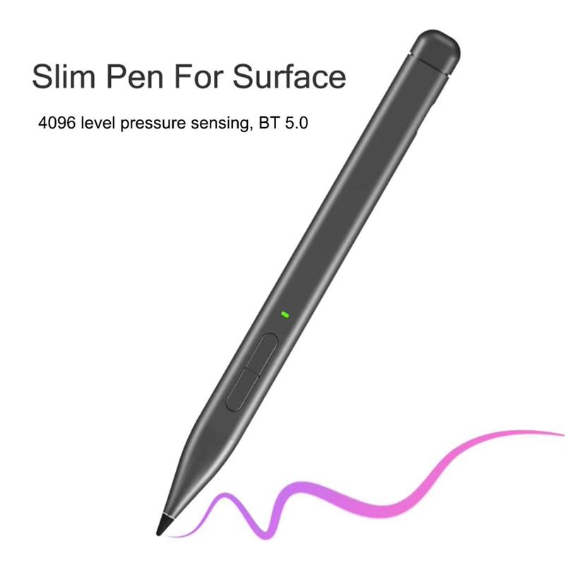 A04R-Slim Pen 2 for Surface Pro 10 4096 Palm Rejection Ink Stylus Pencil for Surface Pro 11 Laptop Studio 2 Duo 2 ASUS/HP
A04R-Slim Pen 2 for Surface Pro 10 4096 Palm Rejection Ink Stylus Pencil for Surface Pro 11 Laptop Studio 2 Duo 2 ASUS/HP