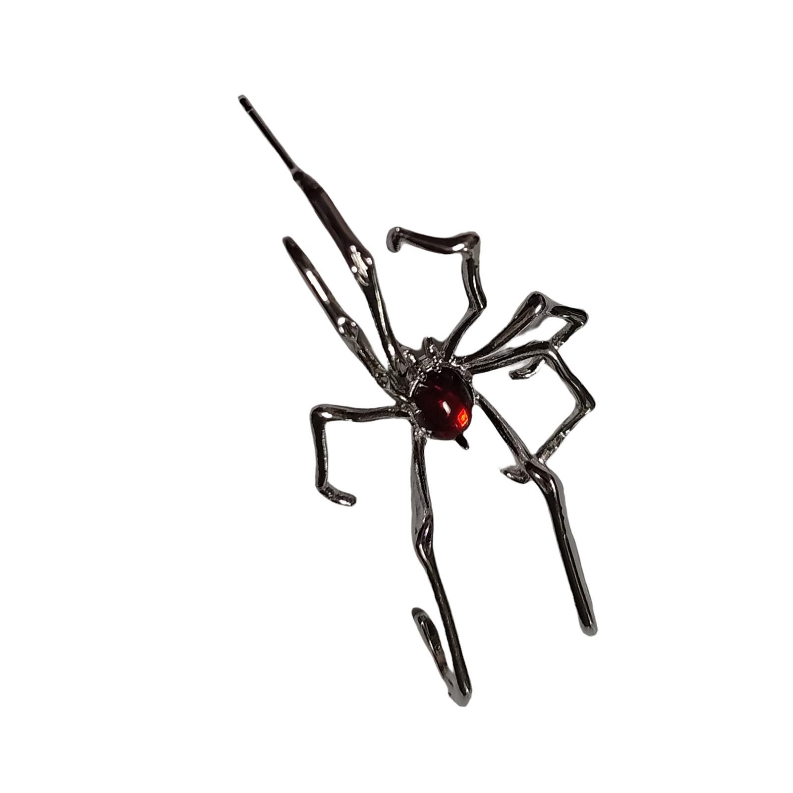 Уникальные серьги с дизайном пауков, готические серьги-пауки, серьги-каффы, шармы, идеально подходящие для Хэллоуина и музыкальных фестивалей красный
Уникальные серьги с дизайном пауков, готические серьги-пауки, серьги-каффы, шармы, идеально подходящие для Хэллоуина и музыкальных фестивалей красный
