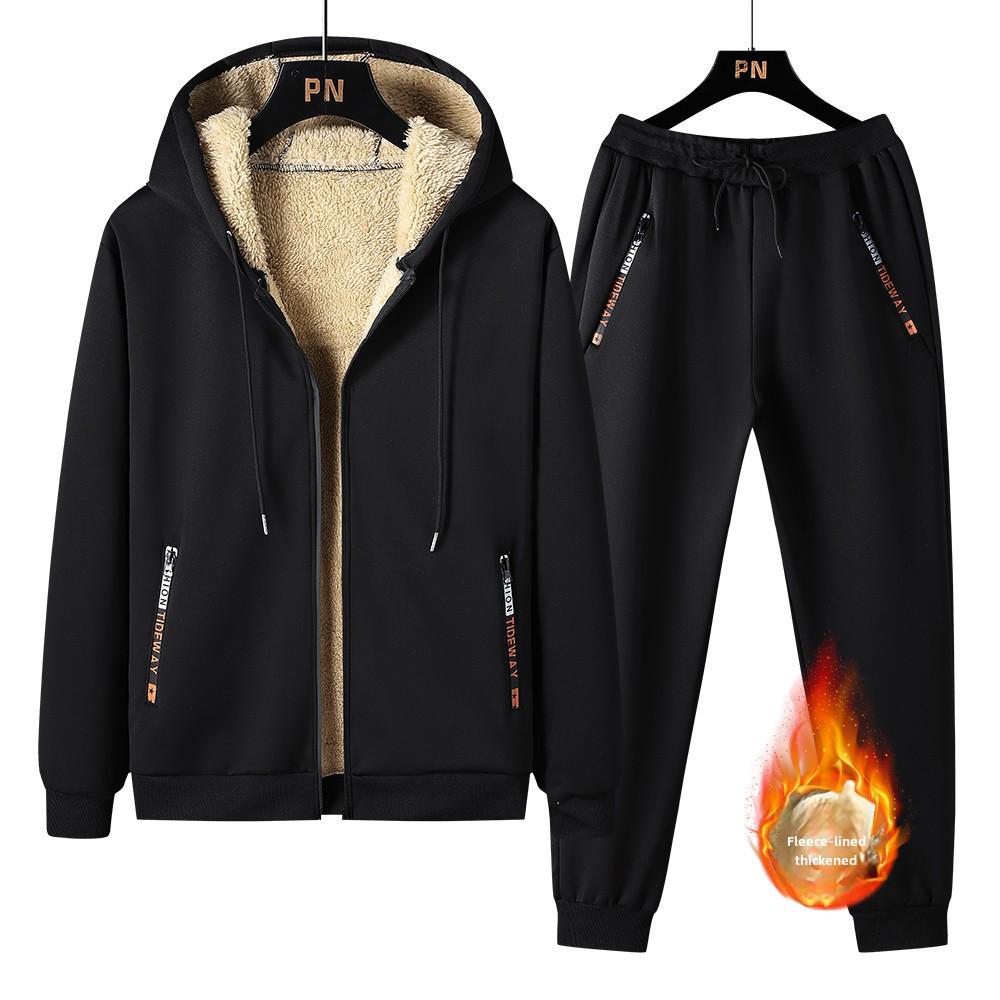 Мужской модный зимний костюм из бархатной овчины, куртка и брюки M
Мужской модный зимний костюм из бархатной овчины, куртка и брюки M