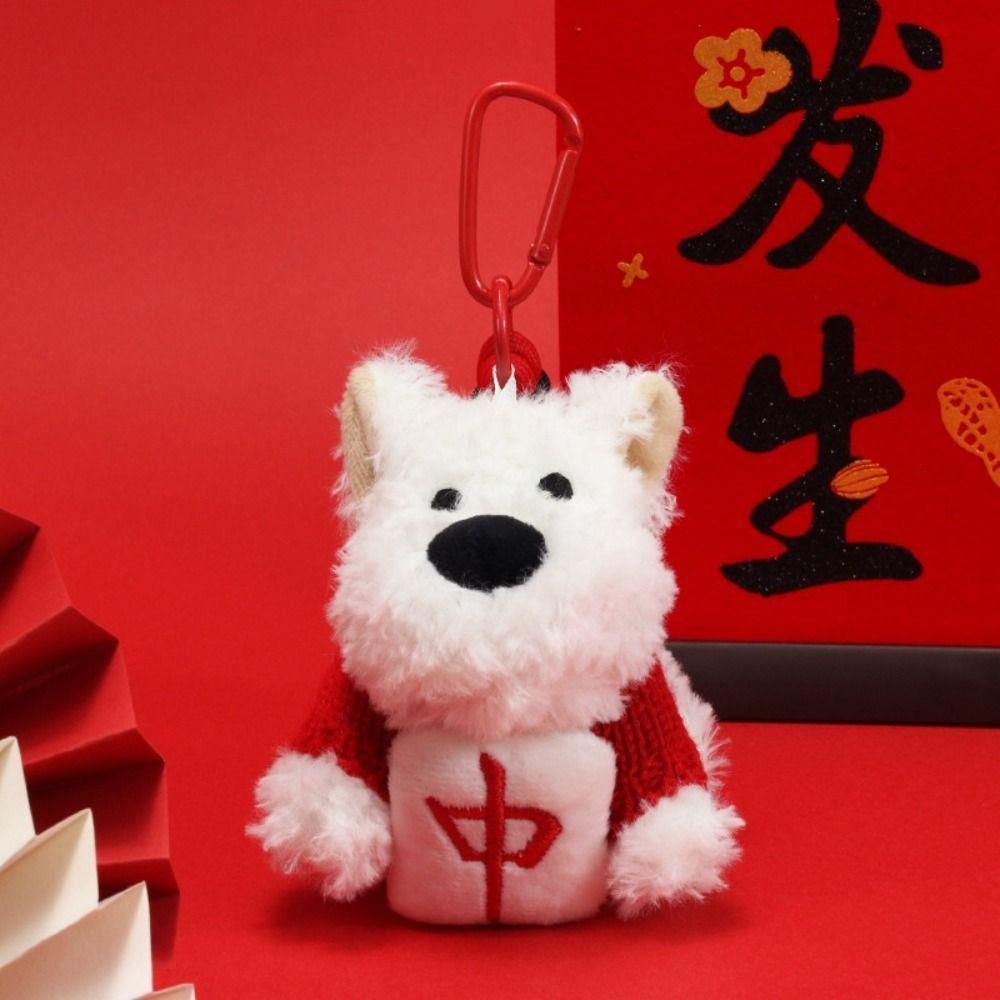 New Year Plush Puppy Doll Keychain Stuffed Car Hanging Pendant West Highland Bag Pendant Girls style 4
New Year Plush Puppy Doll Keychain Stuffed Car Hanging Pendant West Highland Bag Pendant Girls style 4