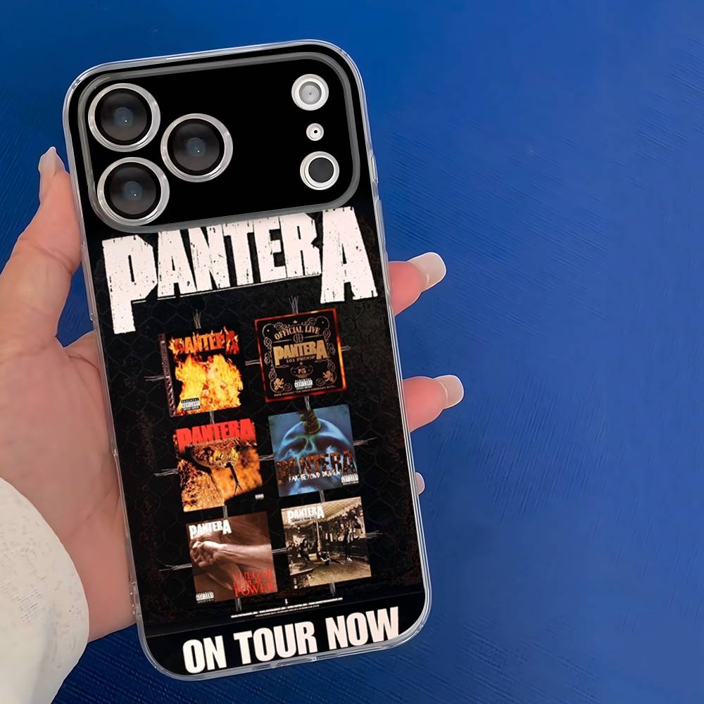 P-Pantera Music Band For iPhone 11 12 13 14 15 16 17 Pro Max Plus Air Transparent Clear Shockproof Case iPhone 15 plus
P-Pantera Music Band For iPhone 11 12 13 14 15 16 17 Pro Max Plus Air Transparent Clear Shockproof Case iPhone 15 plus