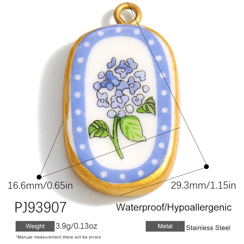 Ceramic Pendants Oval Printed Lemon Lobster Waterproof 304 Stainless Steel Gold Plated Charms Diy Necklace 3Cm X 1.6Cm A8
Ceramic Pendants Oval Printed Lemon Lobster Waterproof 304 Stainless Steel Gold Plated Charms Diy Necklace 3Cm X 1.6Cm A8