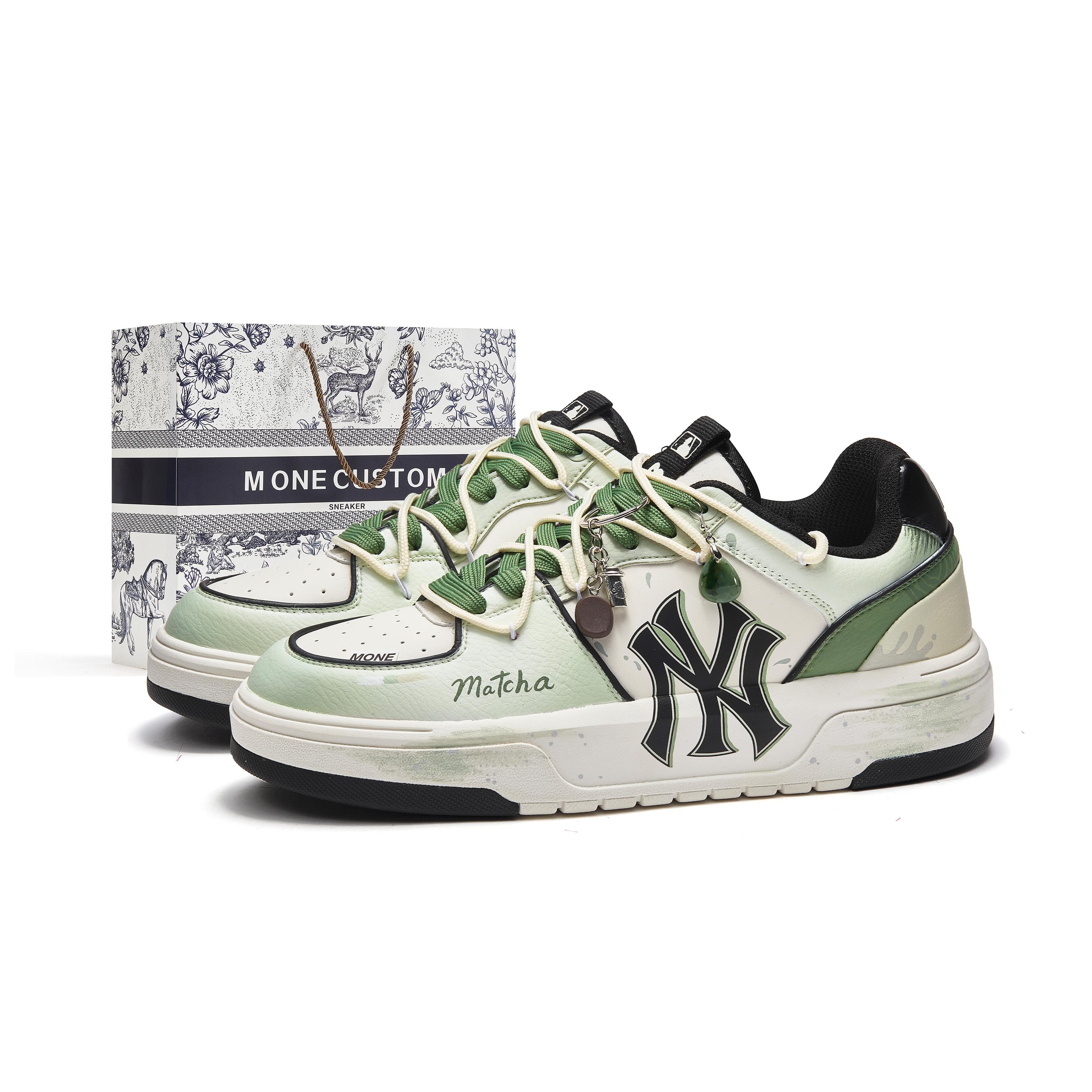 MLB Chunky Liner Contour Line, Matcha Latte Art, Box Slip Resistant Abrasion Resistant Low top Skateboard Shoes Unisex 3ASXCA12N-50WHS(Team177-B) 36.5
MLB Chunky Liner Contour Line, Matcha Latte Art, Box Slip Resistant Abrasion Resistant Low top Skateboard Shoes Unisex 3ASXCA12N-50WHS(Team177-B) 36.5