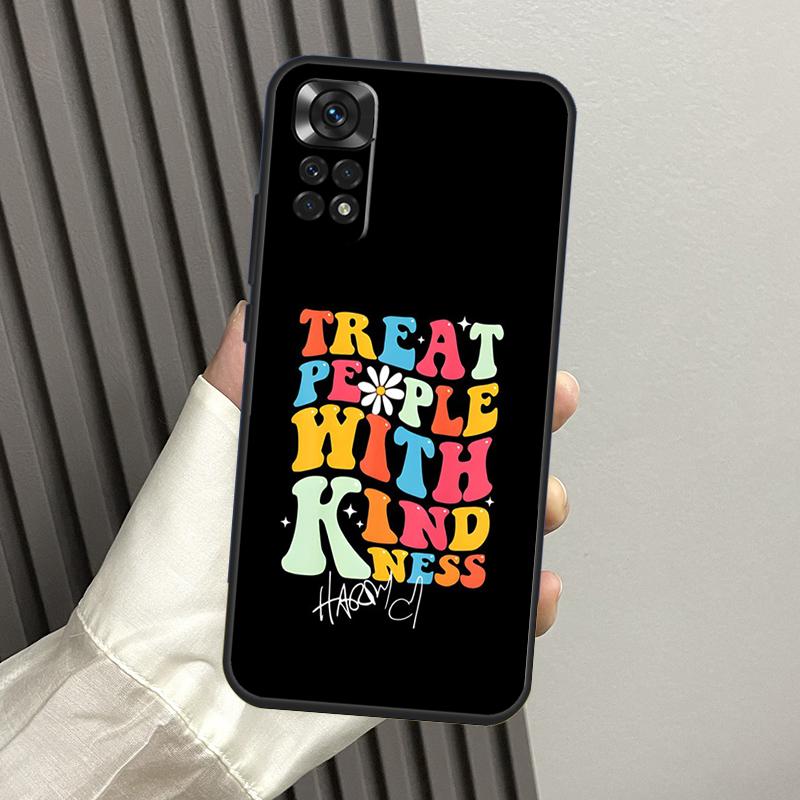 Treat People With Kindness Case For Xiaomi Redmi Note 14 13 Pro 12 11 10 15 Pro Plus Redmi 14C 13C 15C 10C 12C 15 Funda Redmi Note 15 5G
Treat People With Kindness Case For Xiaomi Redmi Note 14 13 Pro 12 11 10 15 Pro Plus Redmi 14C 13C 15C 10C 12C 15 Funda Redmi Note 15 5G