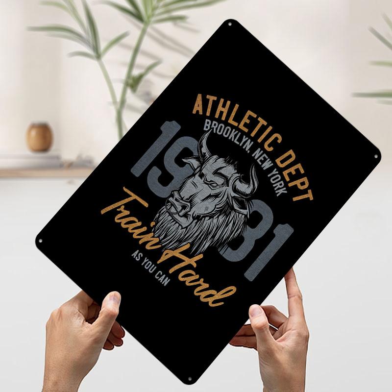Athletic Dept Metal Poster Customized Wall Art Retro Vintage Tinplate Signs for Coffee Bar Accessories Office Decor Wand Deko 7.9x11.8In(20x30cm)
Athletic Dept Metal Poster Customized Wall Art Retro Vintage Tinplate Signs for Coffee Bar Accessories Office Decor Wand Deko 7.9x11.8In(20x30cm)