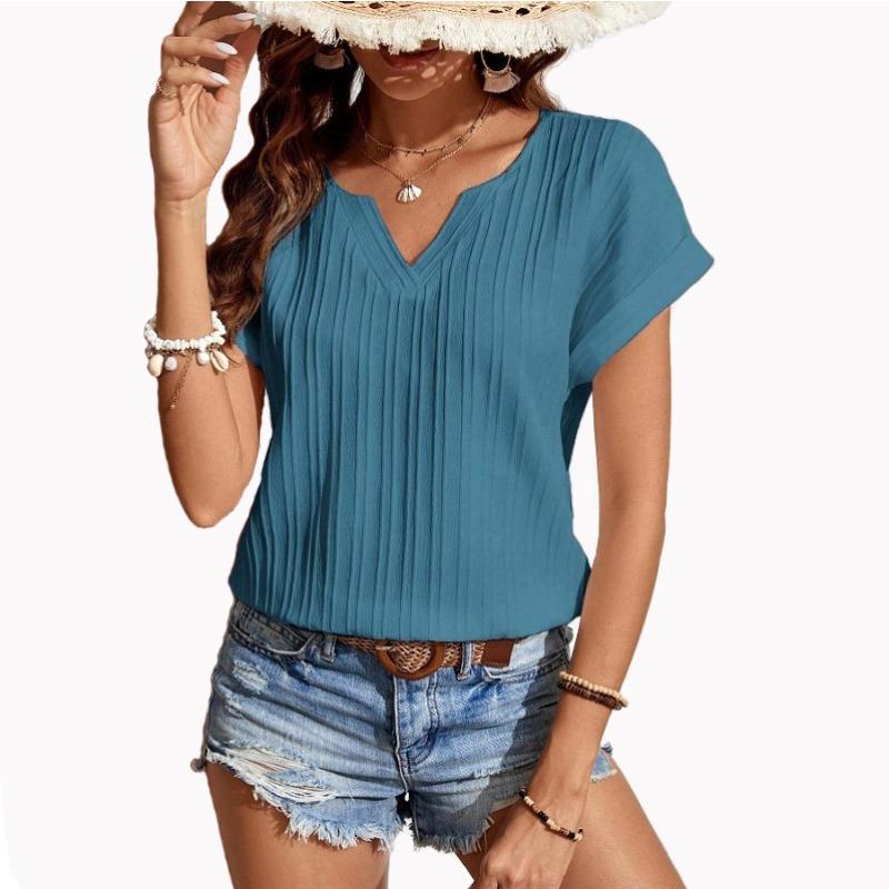 INDFS Женская мода Повседневная Летняя Весна Однотонный Принт Короткие Рукава V-образный Вырез Блузки и Рубашки XXL
INDFS Женская мода Повседневная Летняя Весна Однотонный Принт Короткие Рукава V-образный Вырез Блузки и Рубашки XXL