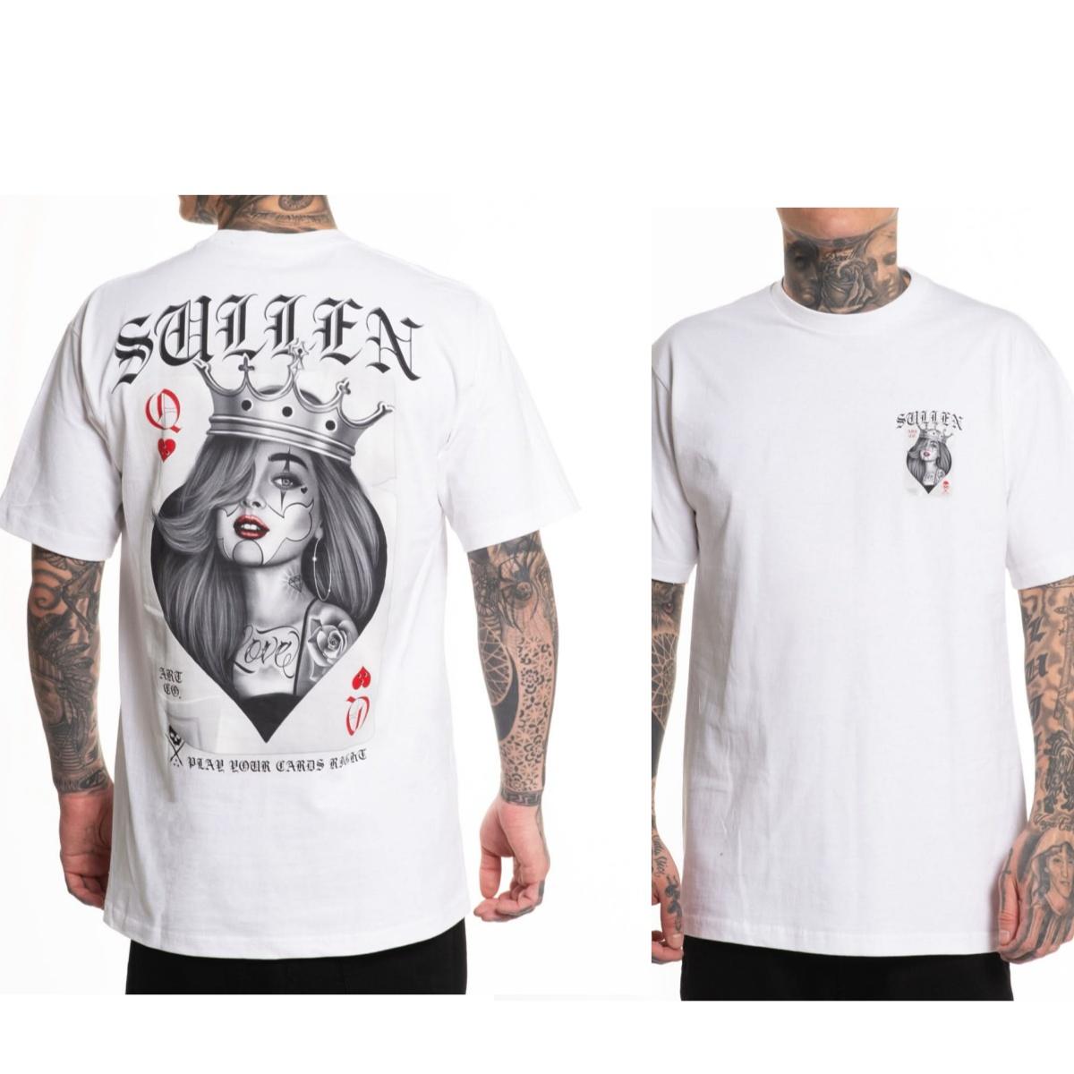 Queen of Love Standard Tattoo Art Street Fashion Casual TShirt Mens and Womens Luxury Brand Top M
Queen of Love Standard Tattoo Art Street Fashion Casual TShirt Mens and Womens Luxury Brand Top M