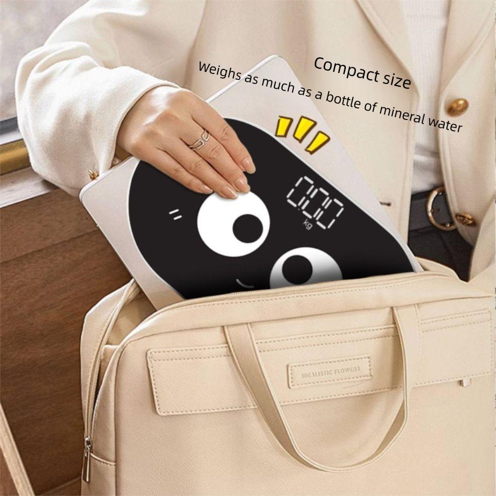 Cute Bathroom Mirror Scale Charging Mini Electronic Scale Travel Scale for Body Weight Style 1
Cute Bathroom Mirror Scale Charging Mini Electronic Scale Travel Scale for Body Weight Style 1