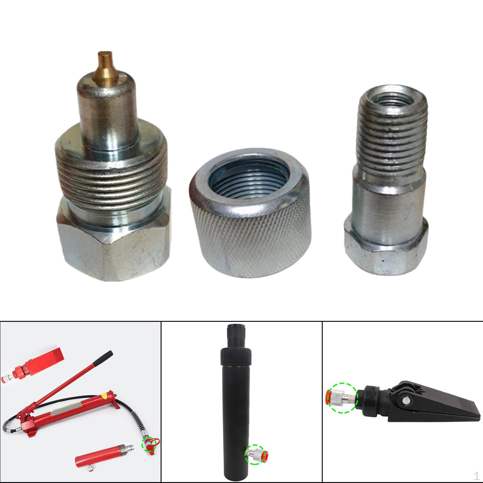 Hydraulic Jack Coupler Coupling Connector Easy Installation Industrial Accessories Replace
Hydraulic Jack Coupler Coupling Connector Easy Installation Industrial Accessories Replace