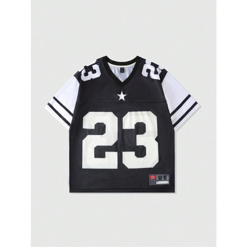 Мужская летняя Y2K мода повседневная рубашка уличный ретро хип-хоп 23 рубашка V-образный вырез свободная дышащая быстросохнущая мужская футболка 10 6XL
Мужская летняя Y2K мода повседневная рубашка уличный ретро хип-хоп 23 рубашка V-образный вырез свободная дышащая быстросохнущая мужская футболка 10 6XL