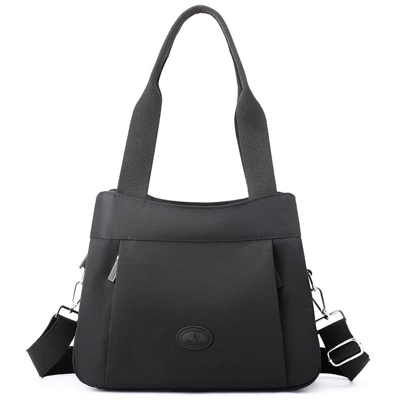 Женская сумка, большая вместимость, легкая нейлоновая сумка через плечо чёрный
Женская сумка, большая вместимость, легкая нейлоновая сумка через плечо чёрный