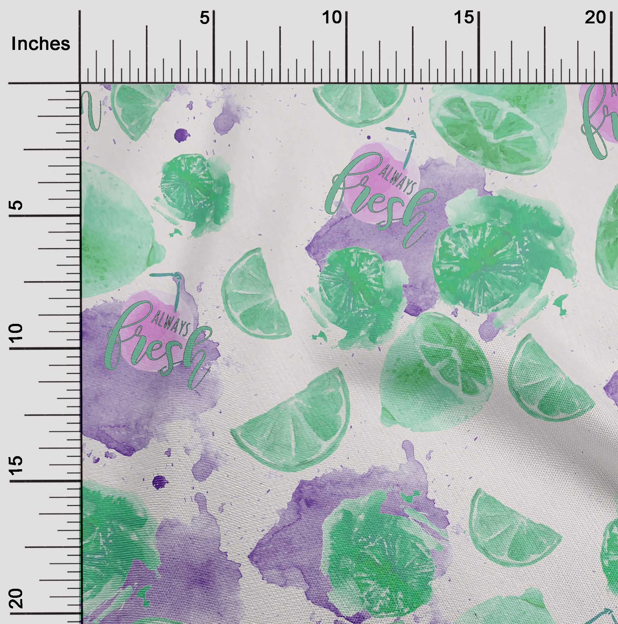 OneOone Cotton Flex Light Green Fabric Texture & Lemon Watercolor Quilting Material Print Швейна тканина у дворі 40 дюймів 42 Inch Wide - Viscose Chiffon м ята зелений колір
OneOone Cotton Flex Light Green Fabric Texture & Lemon Watercolor Quilting Material Print Швейна тканина у дворі 40 дюймів 42 Inch Wide - Viscose Chiffon м ята зелений колір