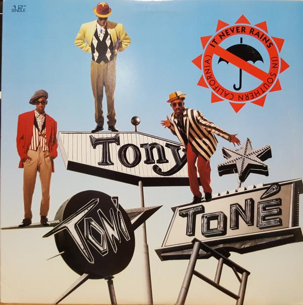 12inch Record TONY TONI TON It Never Rains In Southern Califor 8790691 Wing Records 1990 US Rap HipHopRB Used
12inch Record TONY TONI TON It Never Rains In Southern Califor 8790691 Wing Records 1990 US Rap HipHopRB Used