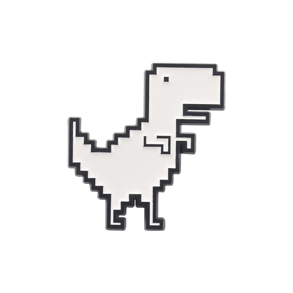 Creative Retro Animal Dinosaur Enamel Brooch Pixel Geometric T-rex Alloy Pins Fashion Badge For Jewelry Gifts XZ5786 #1
Creative Retro Animal Dinosaur Enamel Brooch Pixel Geometric T-rex Alloy Pins Fashion Badge For Jewelry Gifts XZ5786 #1