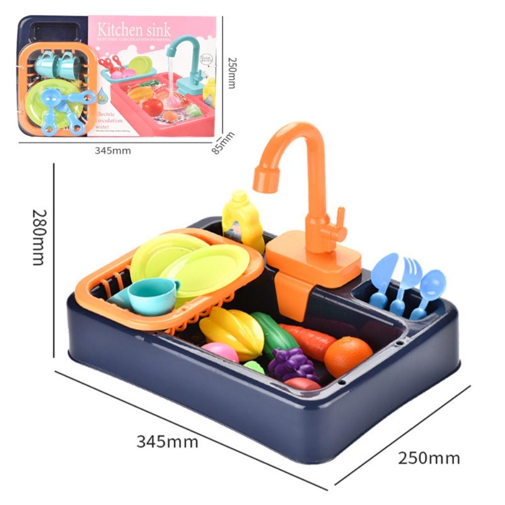 Kids Kitchen Tools and Gadgets Electric Dishwasher Fruit Vegetable Clean Basin Simulate Circulate Water Toy keuken accessoires темно-синий
Kids Kitchen Tools and Gadgets Electric Dishwasher Fruit Vegetable Clean Basin Simulate Circulate Water Toy keuken accessoires темно-синий