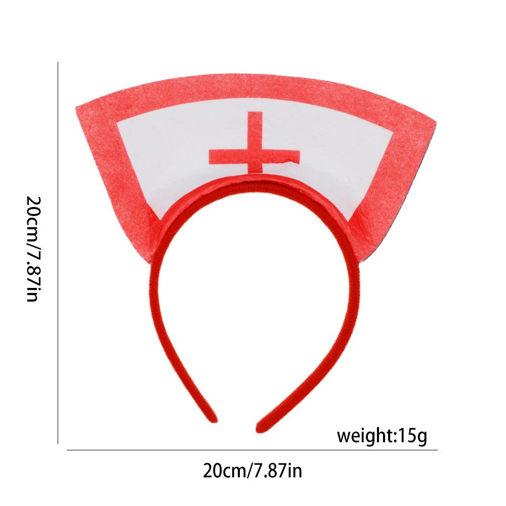 Белая медсестринская шапочка-повязка на голову ручной работы, пластиковый аксессуар для волос для косплея и мероприятий, вечеринок
Белая медсестринская шапочка-повязка на голову ручной работы, пластиковый аксессуар для волос для косплея и мероприятий, вечеринок