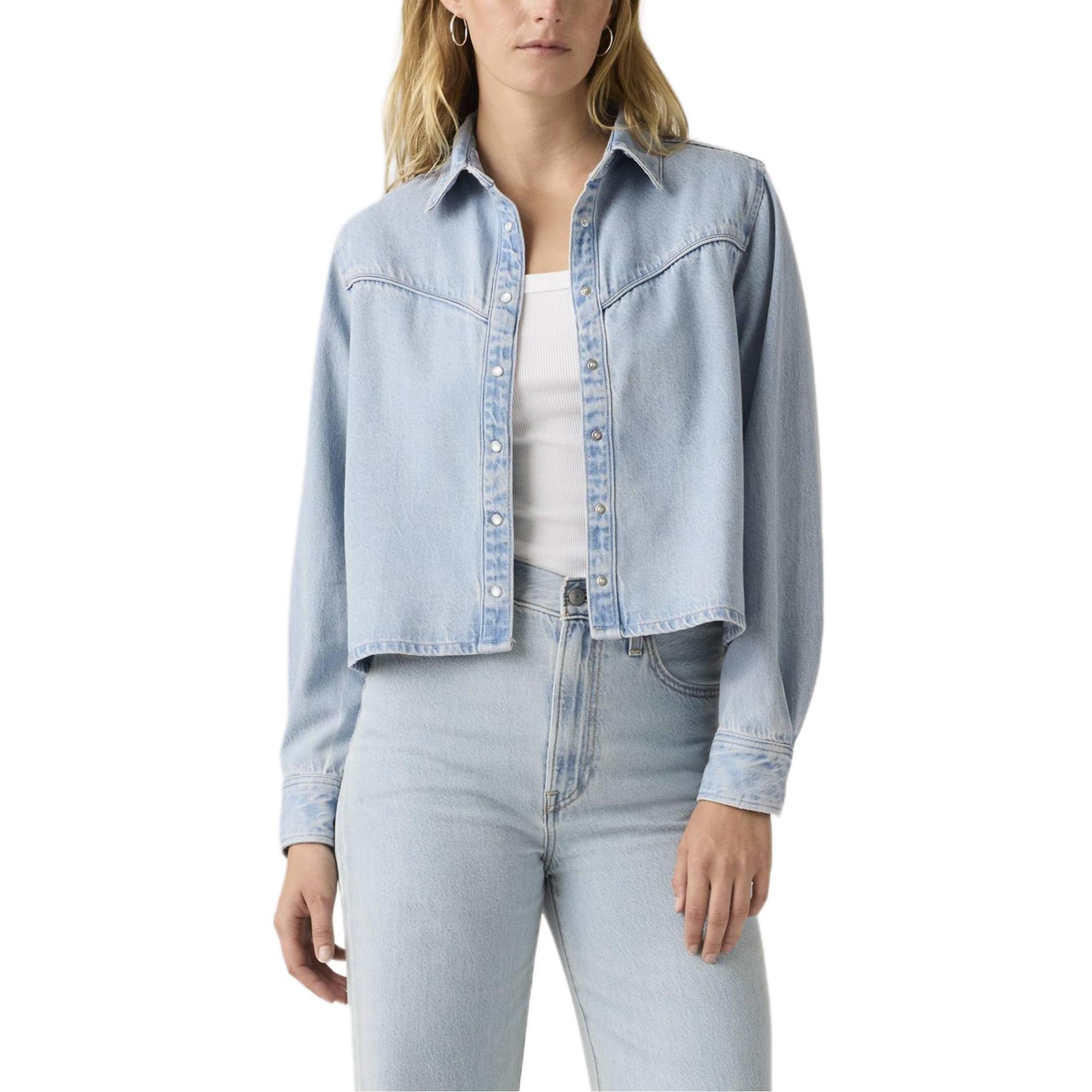 Levis Винтажная Мягкая Повседневная Удобная Джинсовая Рубашка с Острым Воротником и Длинным Рукавом Женские рубашки 005DW-0001 XS
Levis Винтажная Мягкая Повседневная Удобная Джинсовая Рубашка с Острым Воротником и Длинным Рукавом Женские рубашки 005DW-0001 XS