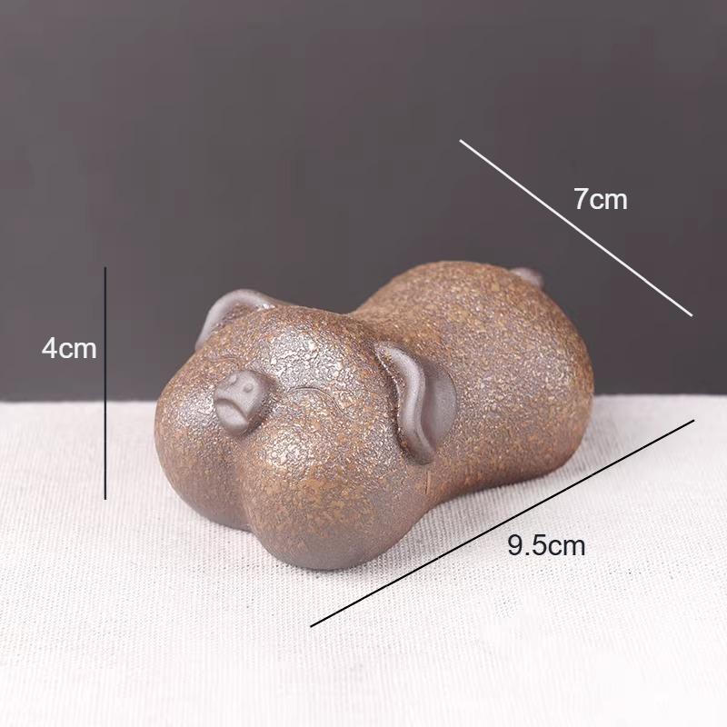 1pcs Coarse Pottery Pig Tea Pet Home Desktop Ornament Chinese Tea Play Lucky Pig Ceramic Crafts Tea Set Accessories
1pcs Coarse Pottery Pig Tea Pet Home Desktop Ornament Chinese Tea Play Lucky Pig Ceramic Crafts Tea Set Accessories