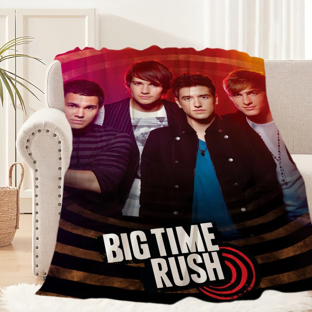 Band Big Time Rush Blanket Plush Nap Sofa rug for Living Room Warm Office Bedroom Birthday Home Travel Kid Gifts 75x90cm
Band Big Time Rush Blanket Plush Nap Sofa rug for Living Room Warm Office Bedroom Birthday Home Travel Kid Gifts 75x90cm