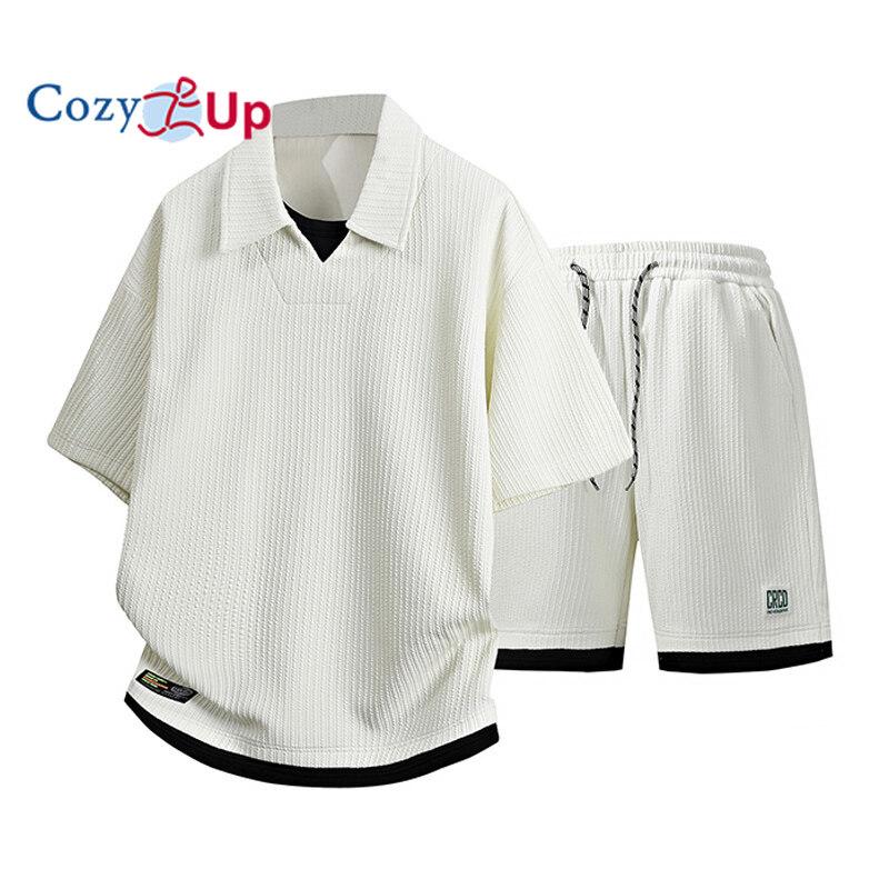 Летний костюм с шортами и рубашкой-двойкой 4XL бежевый
Летний костюм с шортами и рубашкой-двойкой 4XL бежевый