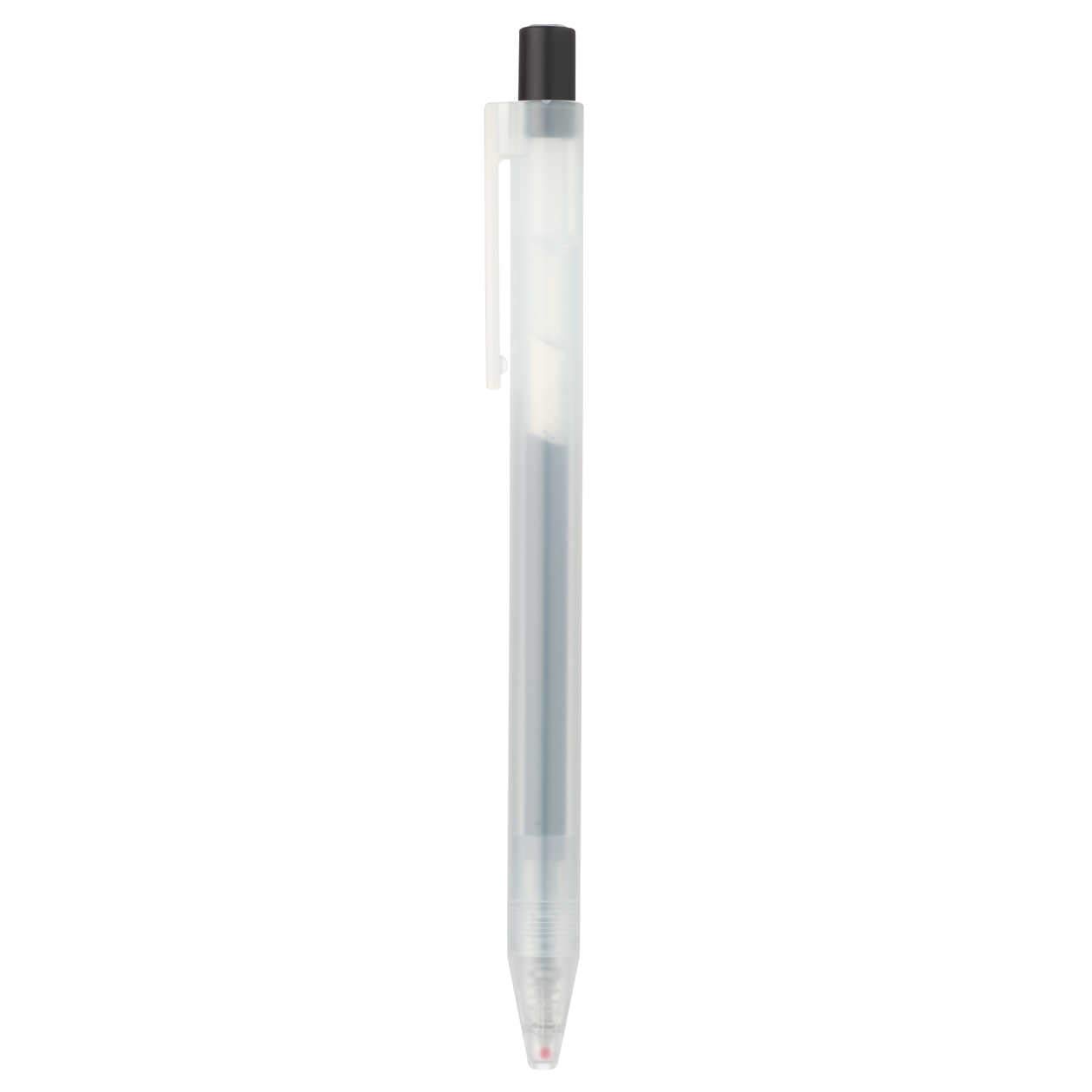 Шариковая ручка MUJI Gel Ink для гладкого грифеля диаметром Knock Type 02794118, черная, 0,5 мм,
Шариковая ручка MUJI Gel Ink для гладкого грифеля диаметром Knock Type 02794118, черная, 0,5 мм,