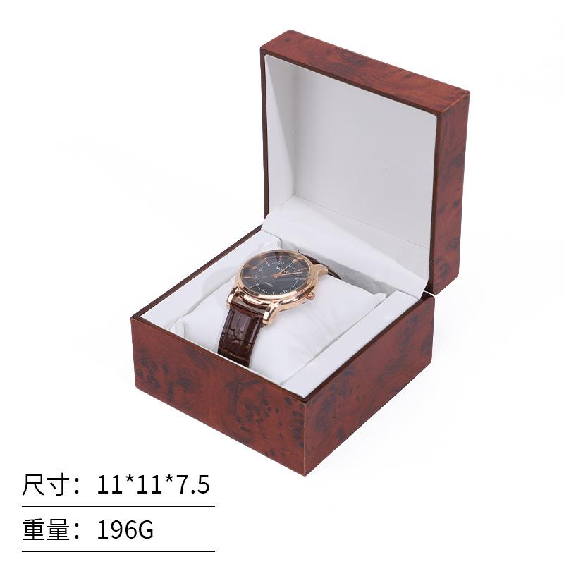 1pc Wooden Single Watch Gift Box With Pillow, Wood Wrist Watch Storage Box For Christmas, Birthdays And Anniversary коричневый
1pc Wooden Single Watch Gift Box With Pillow, Wood Wrist Watch Storage Box For Christmas, Birthdays And Anniversary коричневый