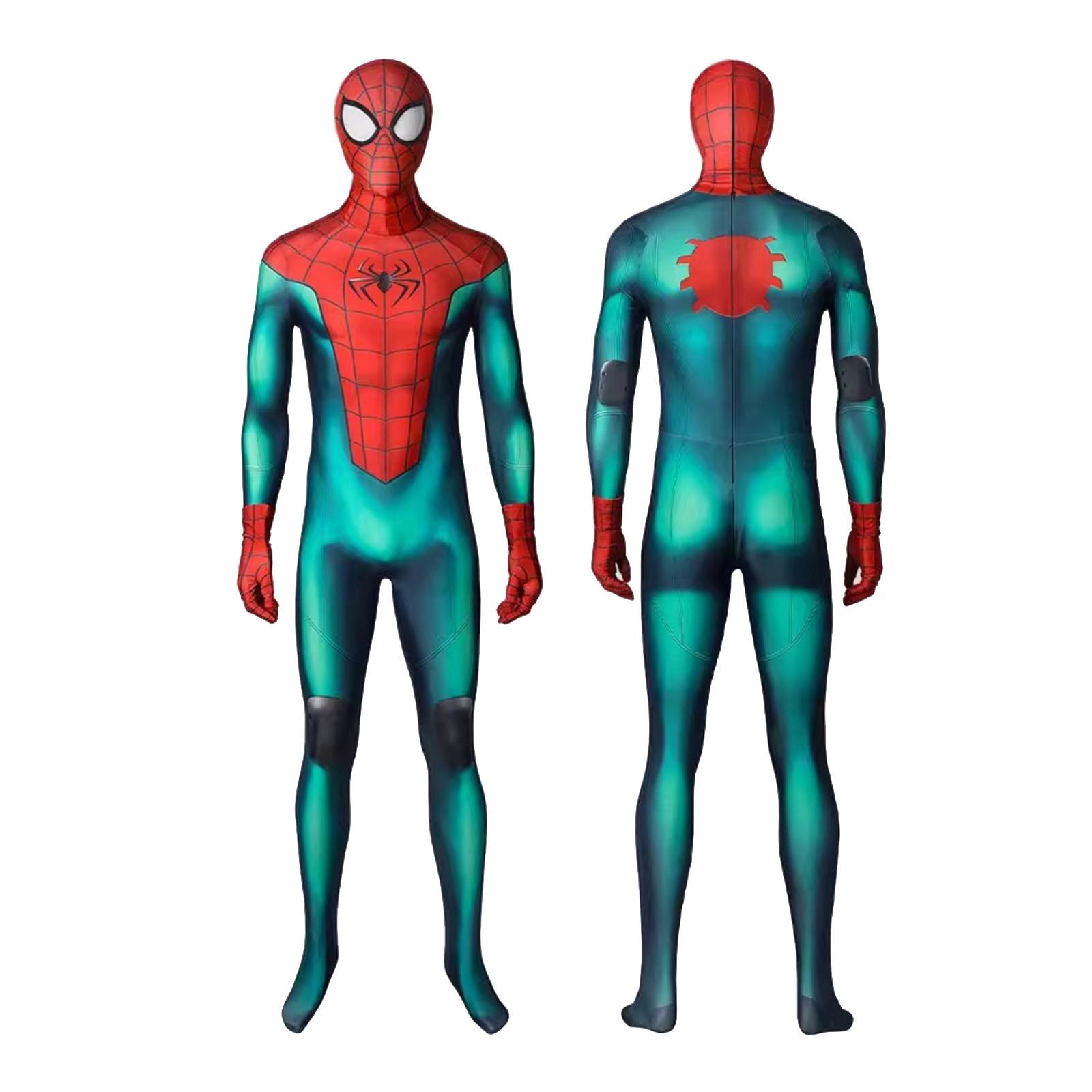 Full Body Jumpsuit Costume with Mask and Gloves for Stage Performances Halloween Cosplay and Themed Events Spider Web Pattern Design XXXL
Full Body Jumpsuit Costume with Mask and Gloves for Stage Performances Halloween Cosplay and Themed Events Spider Web Pattern Design XXXL