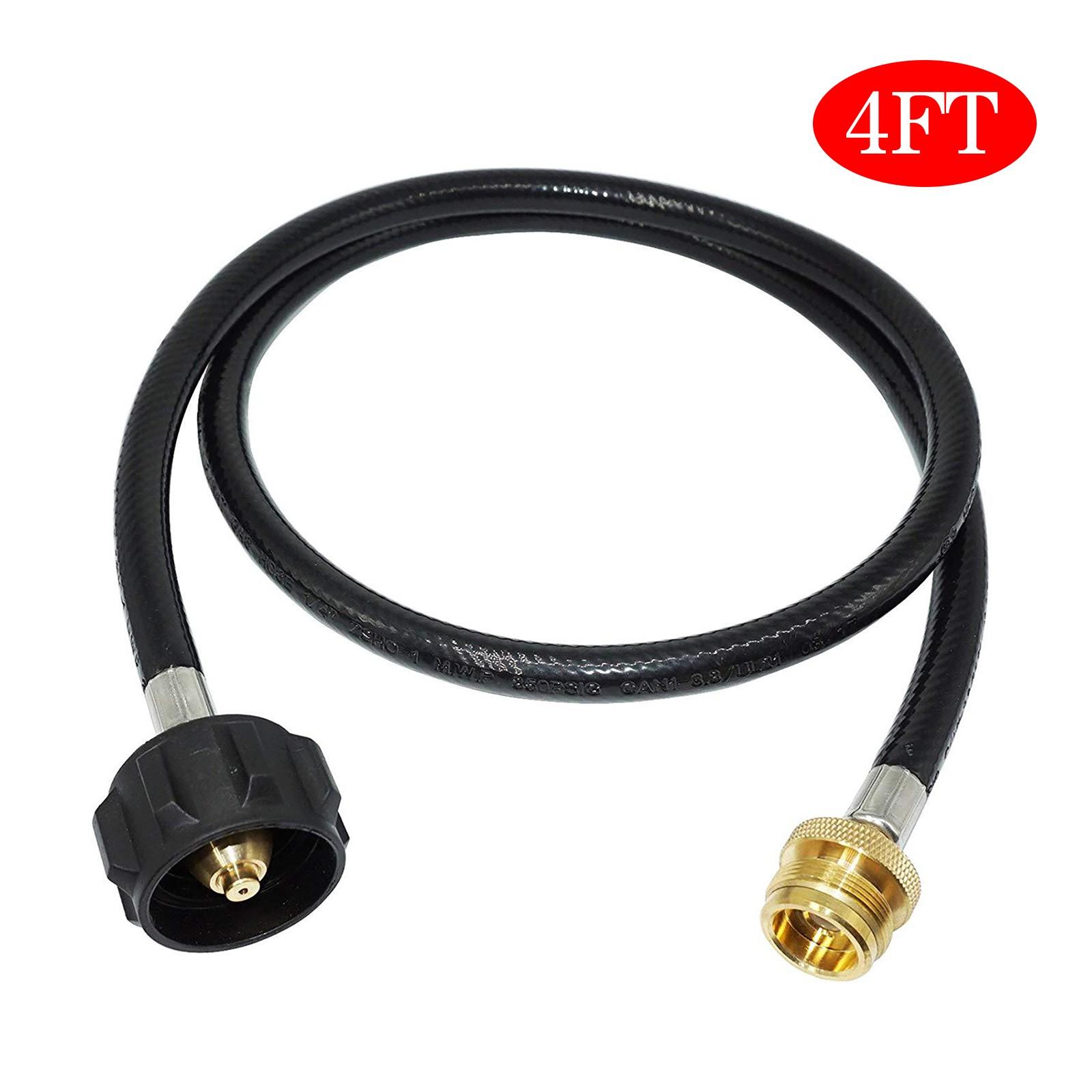 4 Feet Propane Adapter Hose 1 lb to 20 lb Converter Replacement for QCC1/Type1 Tank
4 Feet Propane Adapter Hose 1 lb to 20 lb Converter Replacement for QCC1/Type1 Tank