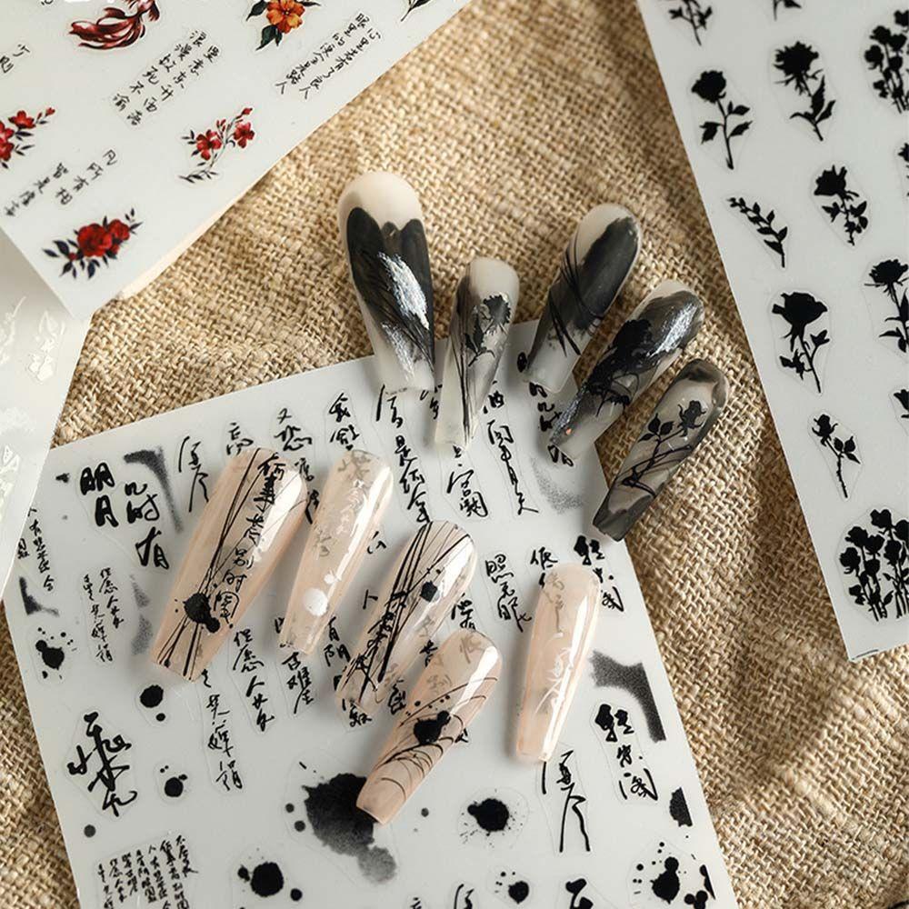 Transfer Nail Foils Chinese Nails Decals 3D Nail Sticker Flower Nail Sticker Nail Art Decoration MG11207-01
Transfer Nail Foils Chinese Nails Decals 3D Nail Sticker Flower Nail Sticker Nail Art Decoration MG11207-01
